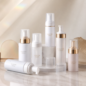 custom foaming cleanser bottle