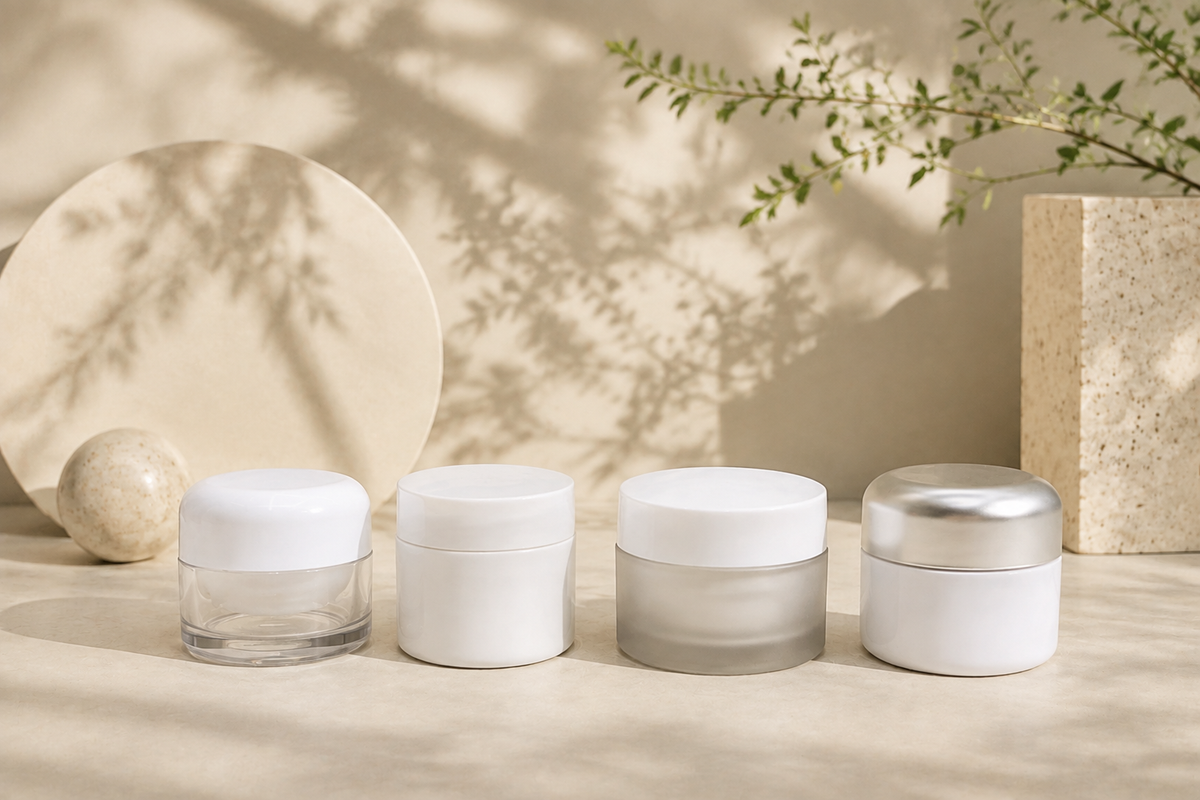 custom pet jar for cosmetic packaging