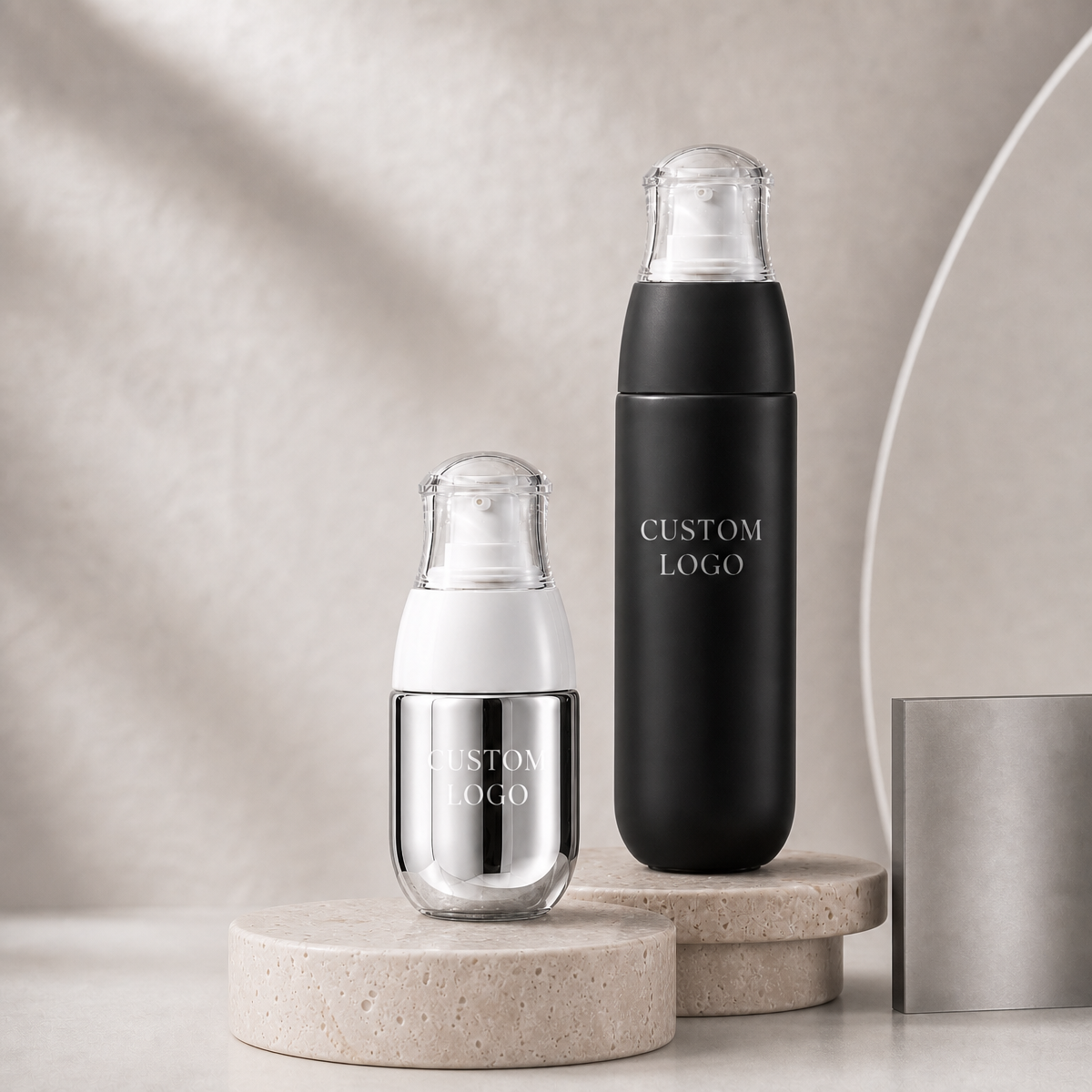 custom logo for matte black lotion bottle custom logo for matte black lotion bottle