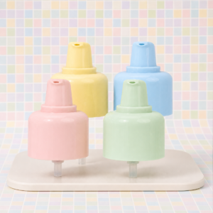 custom multiple colors plastic lotion pump