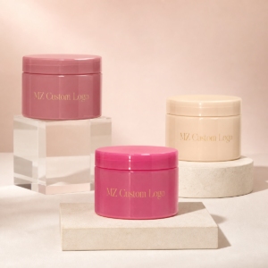 mz plastics high end pet cream jar
