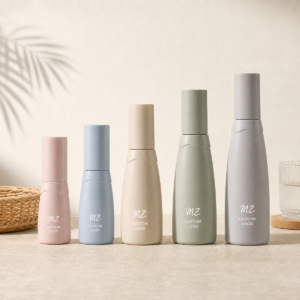 oem wholesale solid matte cosmetic bottle set