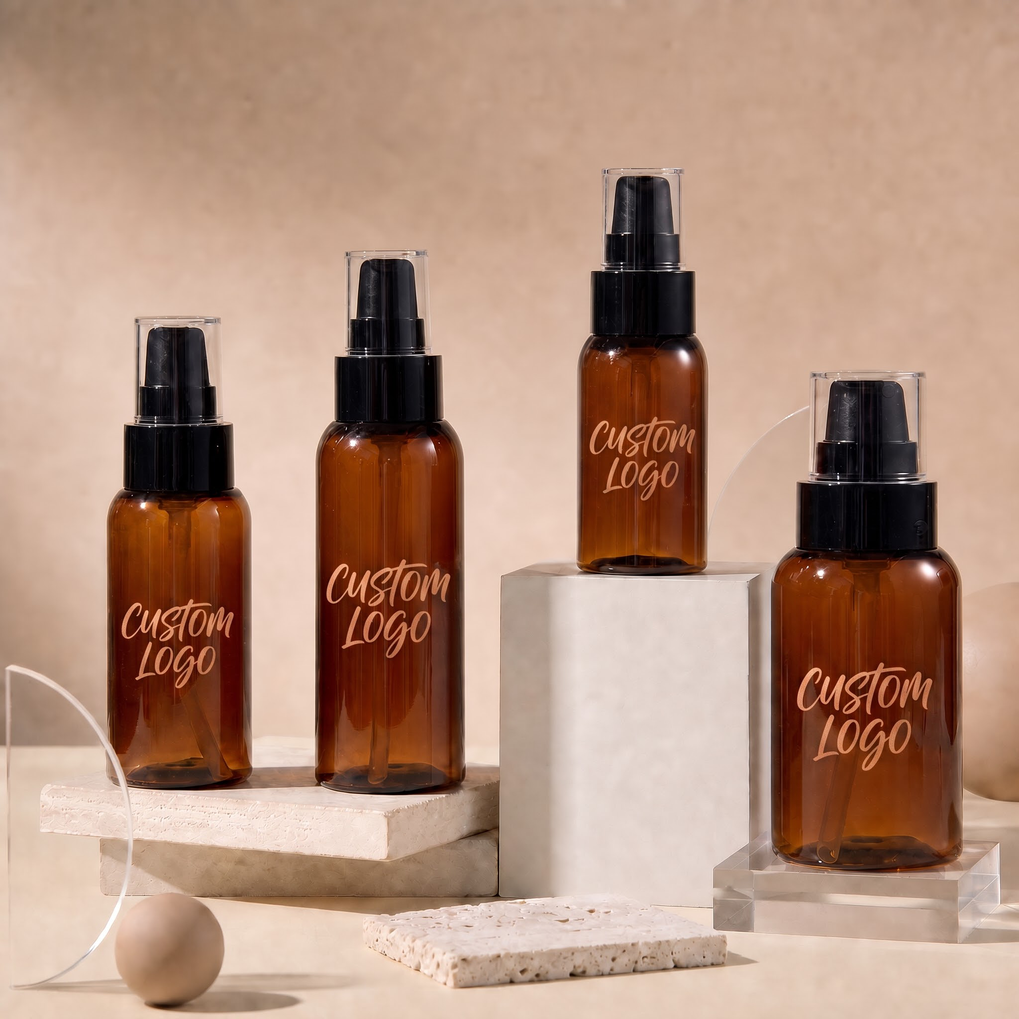 private label amber pet cosmetic bottle private label amber pet cosmetic bottle