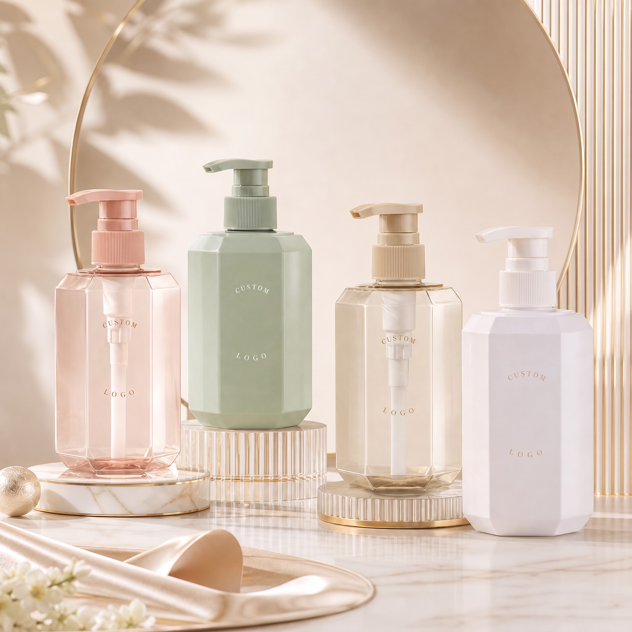 transparent pet haircare bottle transparent pet haircare bottle