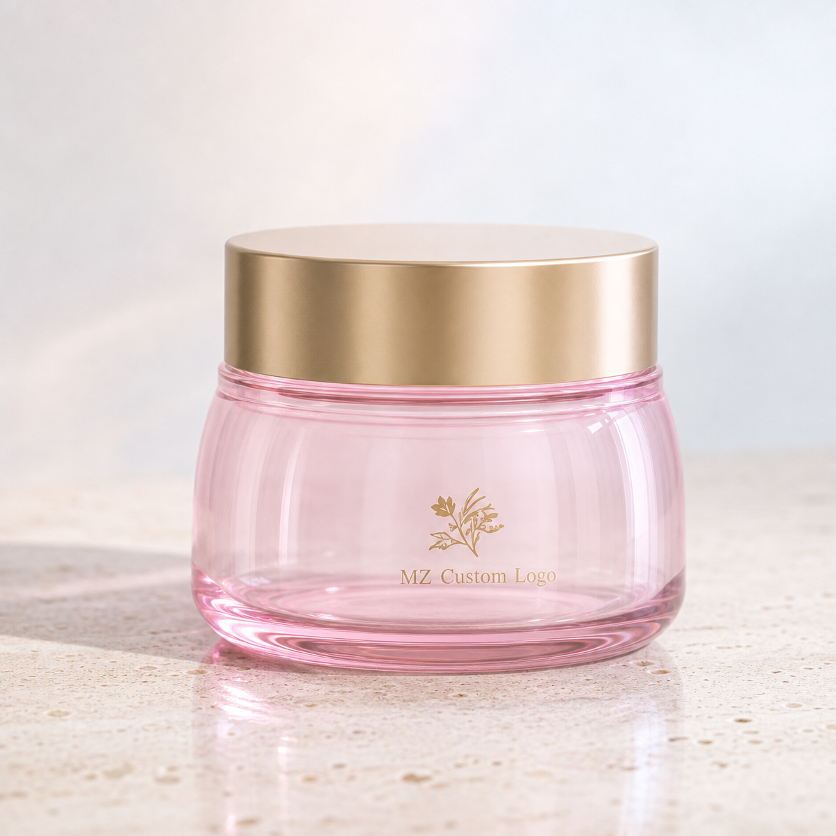 wholesale cream jar in pink wholesale cream jar in pink