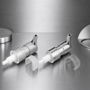 matte sliver and shiny sliver oil pump